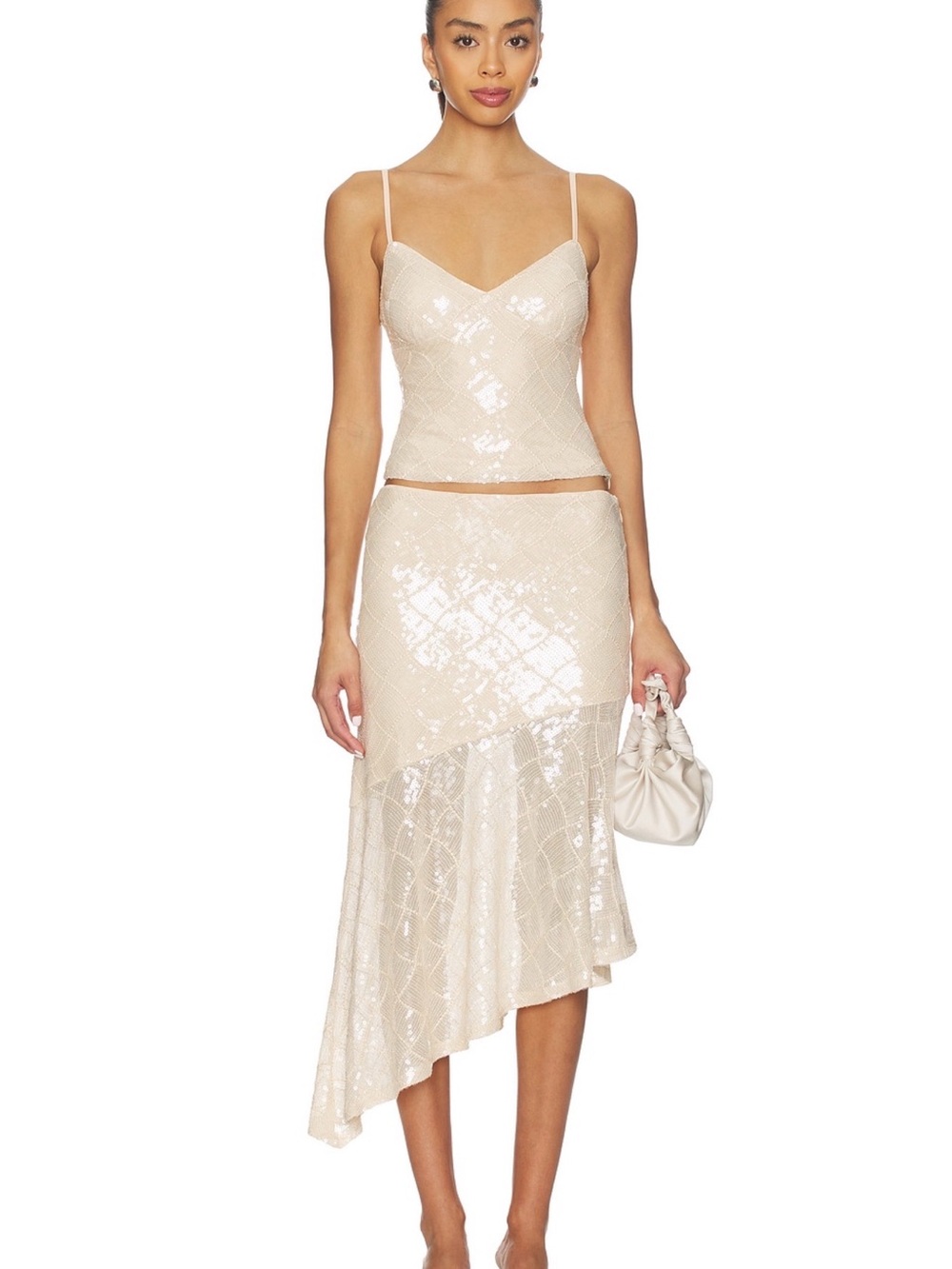 Runaway The Label Eris Sequin Set in Sand